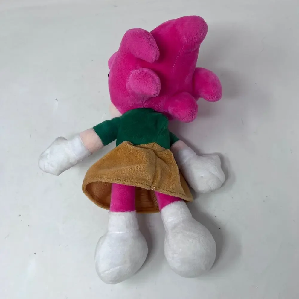Toy Factory‎ Sonic the Hedgehog 2 Plush Lot Knuckles Amy Blue Pink Red 12